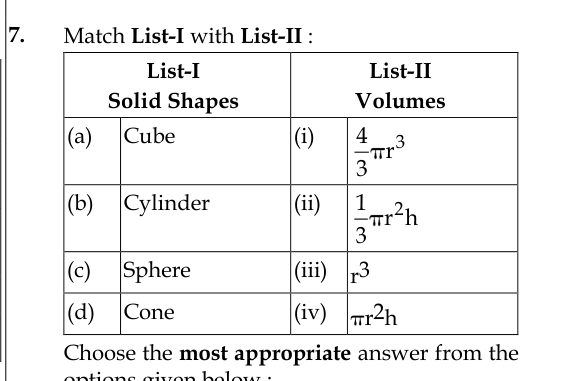 Figure for question 7